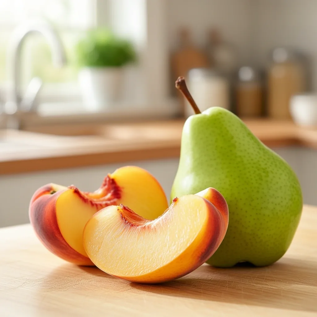 Frutas frescas con cáscara