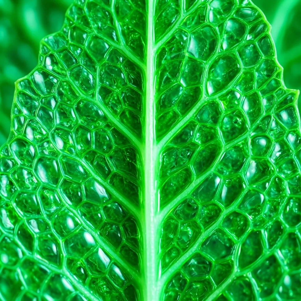 Visión microscópica vegetal