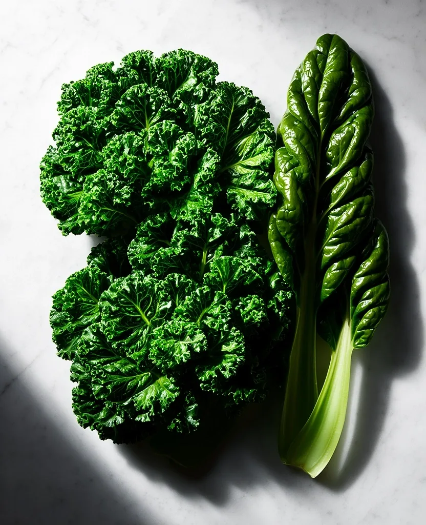 Hojas verdes para la microbiota